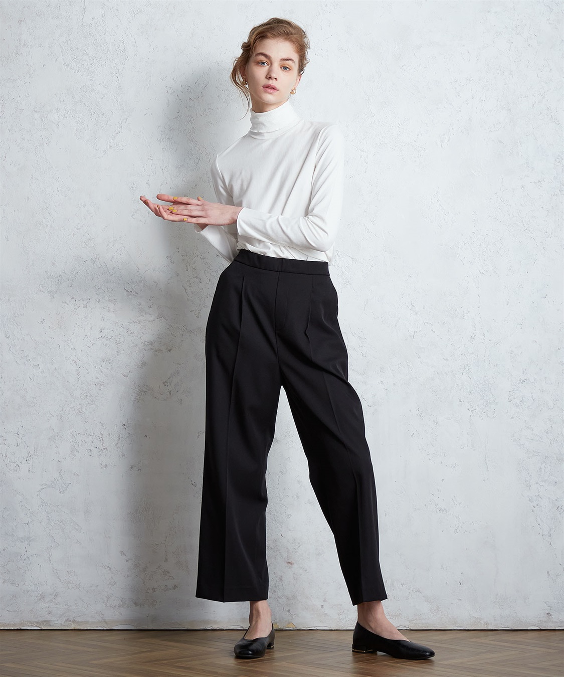 LE SOUK HOLIDAY メローハイネックカットプルオーバー_sub_2