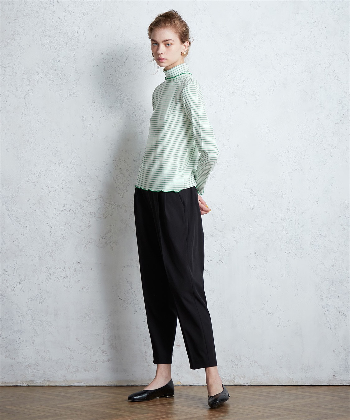 LE SOUK HOLIDAY メローハイネックカットプルオーバー_sub_4