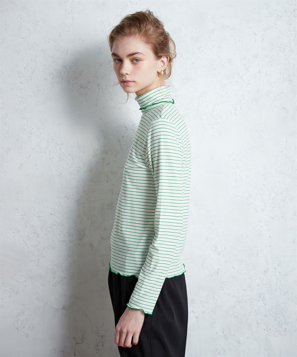 LE SOUK HOLIDAY メローハイネックカットプルオーバー_sub_7