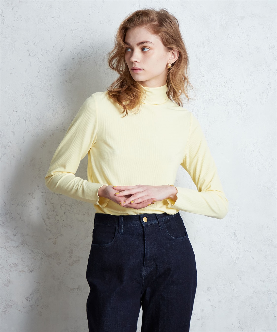 LE SOUK HOLIDAY メローハイネックカットプルオーバー_sub_14