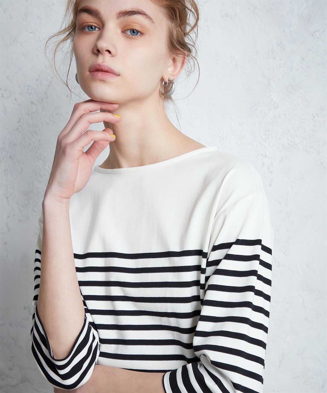 LE SOUK HOLIDAY パネルボーダーチュニックプルオーバー_sub_9