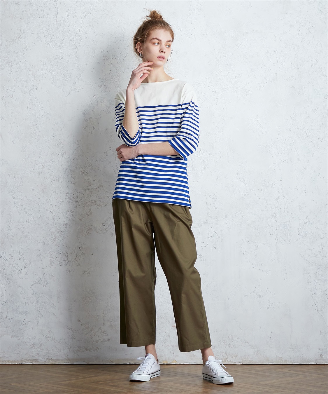 LE SOUK HOLIDAY パネルボーダーチュニックプルオーバー_sub_11