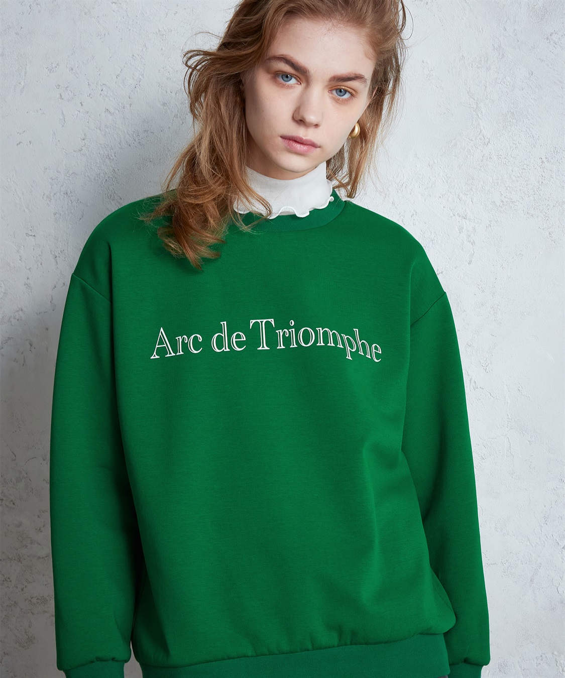 LE SOUK HOLIDAY カレッジプリントダンボールプルオーバー_sub_5