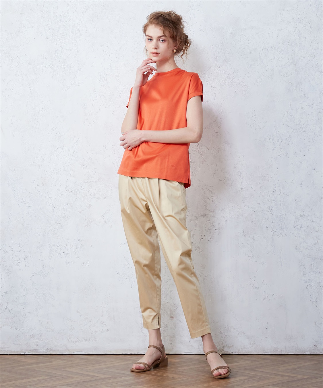 LE SOUK HOLIDAY モックネックTシャツ_sub_9