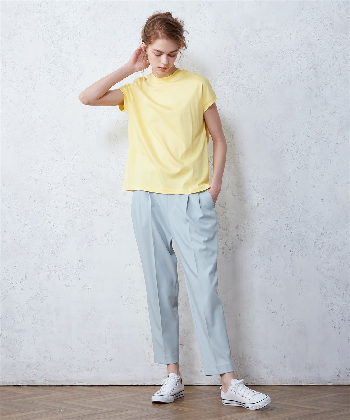 LE SOUK HOLIDAY モックネックTシャツ_sub_14