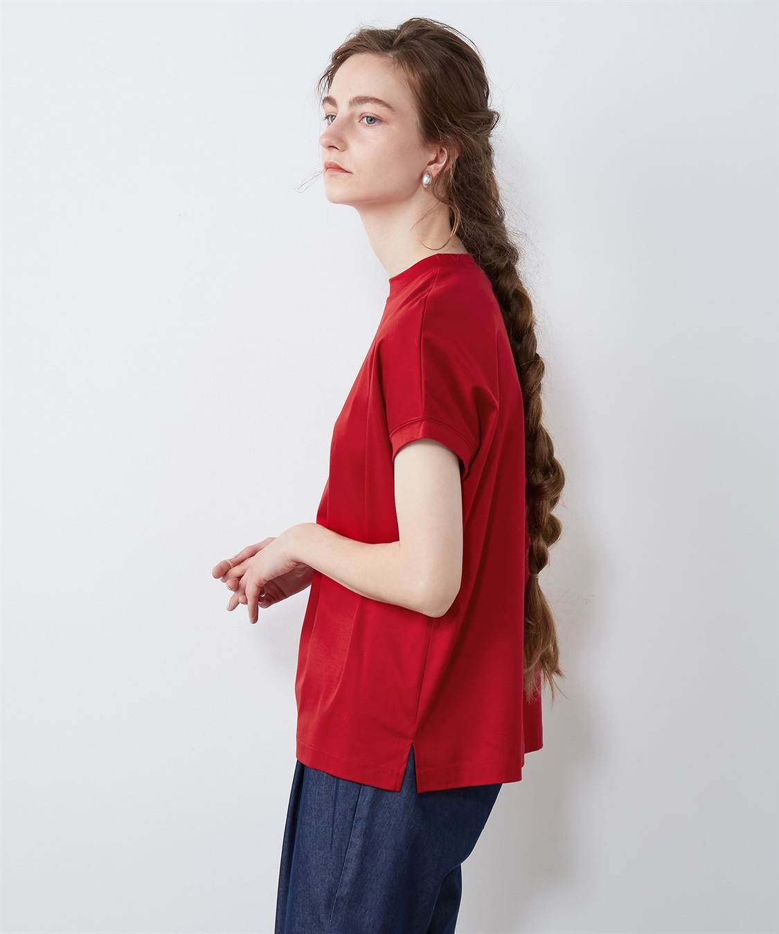 LE SOUK HOLIDAY モックネックTシャツ_sub_1