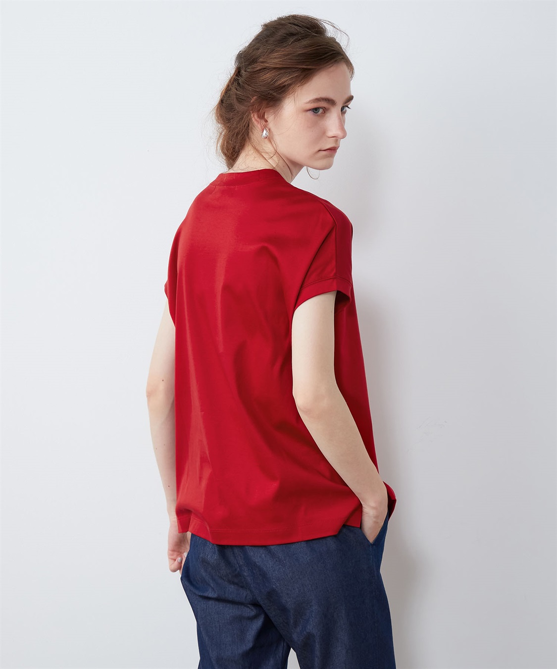 LE SOUK HOLIDAY モックネックTシャツ_sub_3