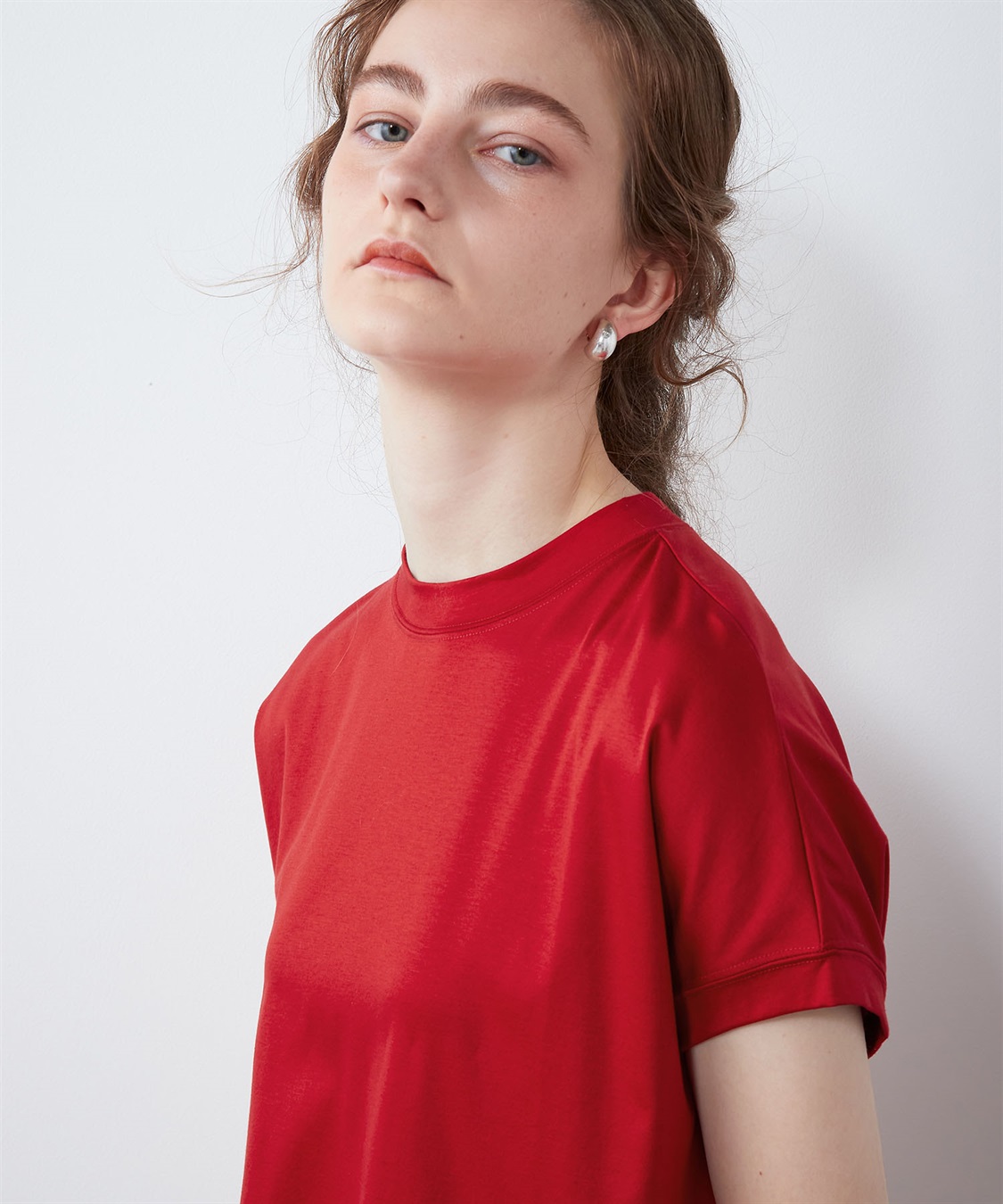 LE SOUK HOLIDAY モックネックTシャツ_sub_5