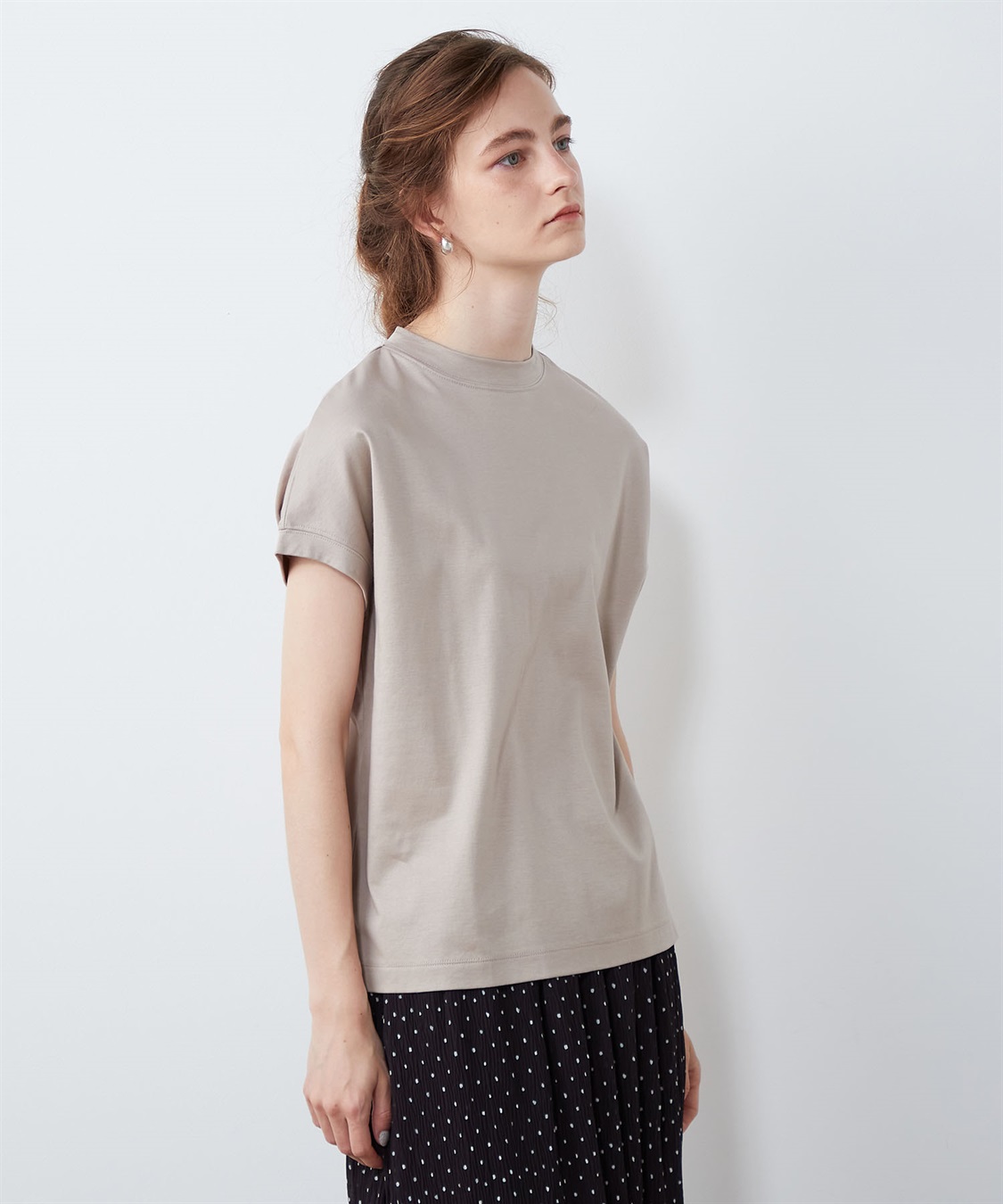 LE SOUK HOLIDAY モックネックTシャツ_sub_8