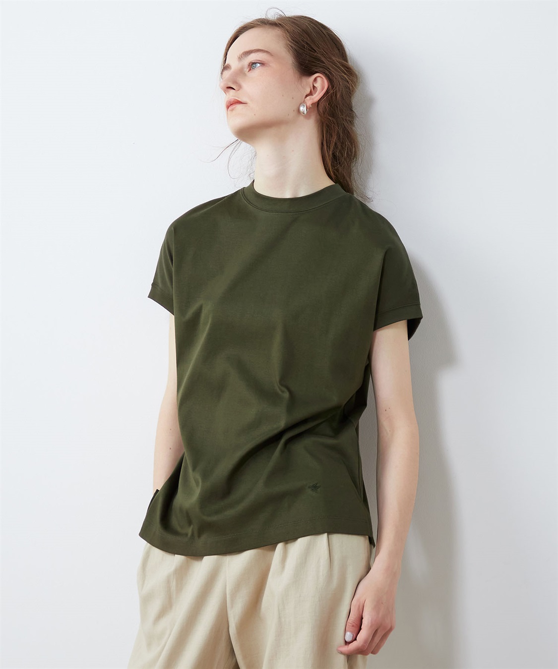 LE SOUK HOLIDAY モックネックTシャツ_sub_11