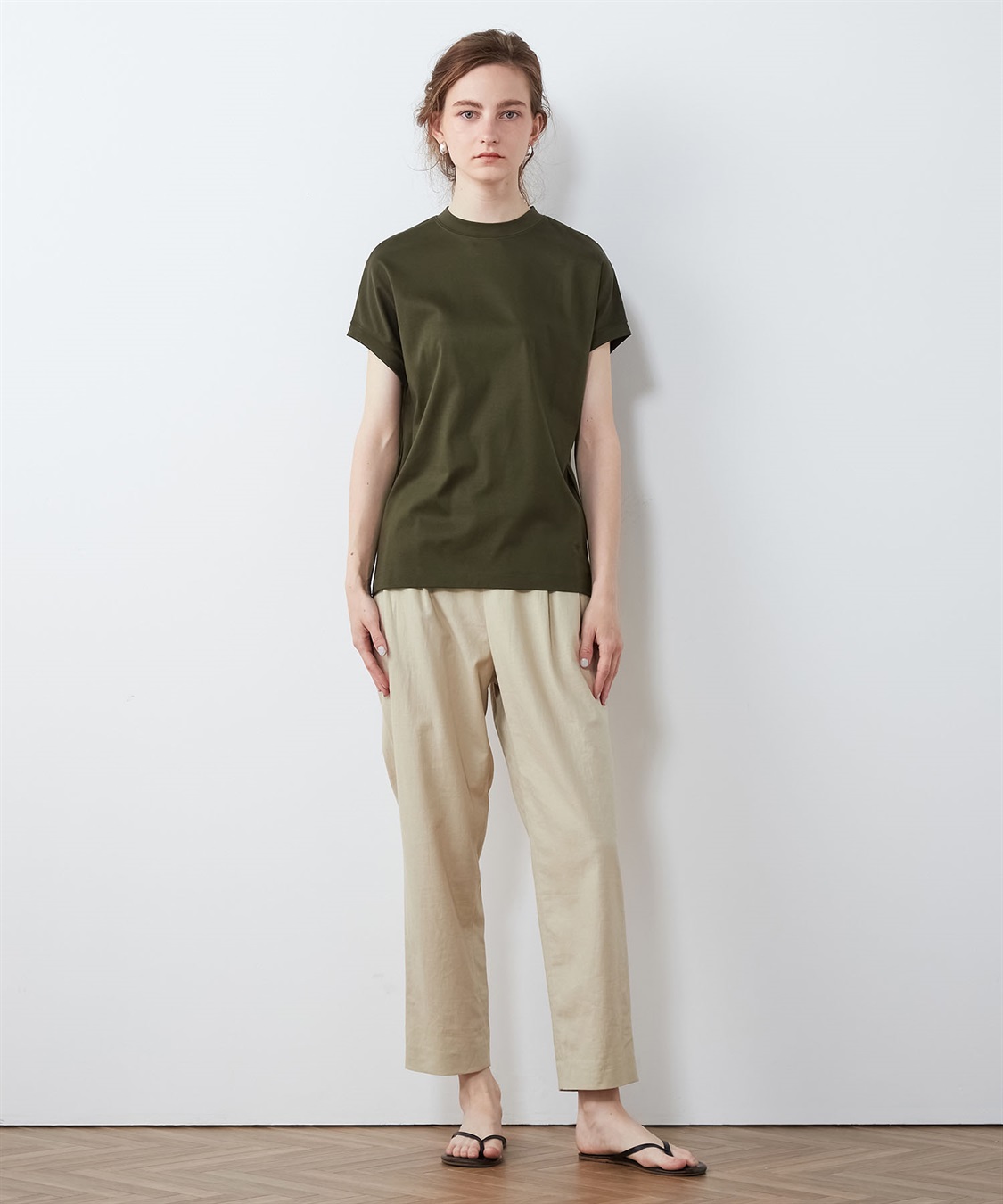 LE SOUK HOLIDAY モックネックTシャツ_sub_12