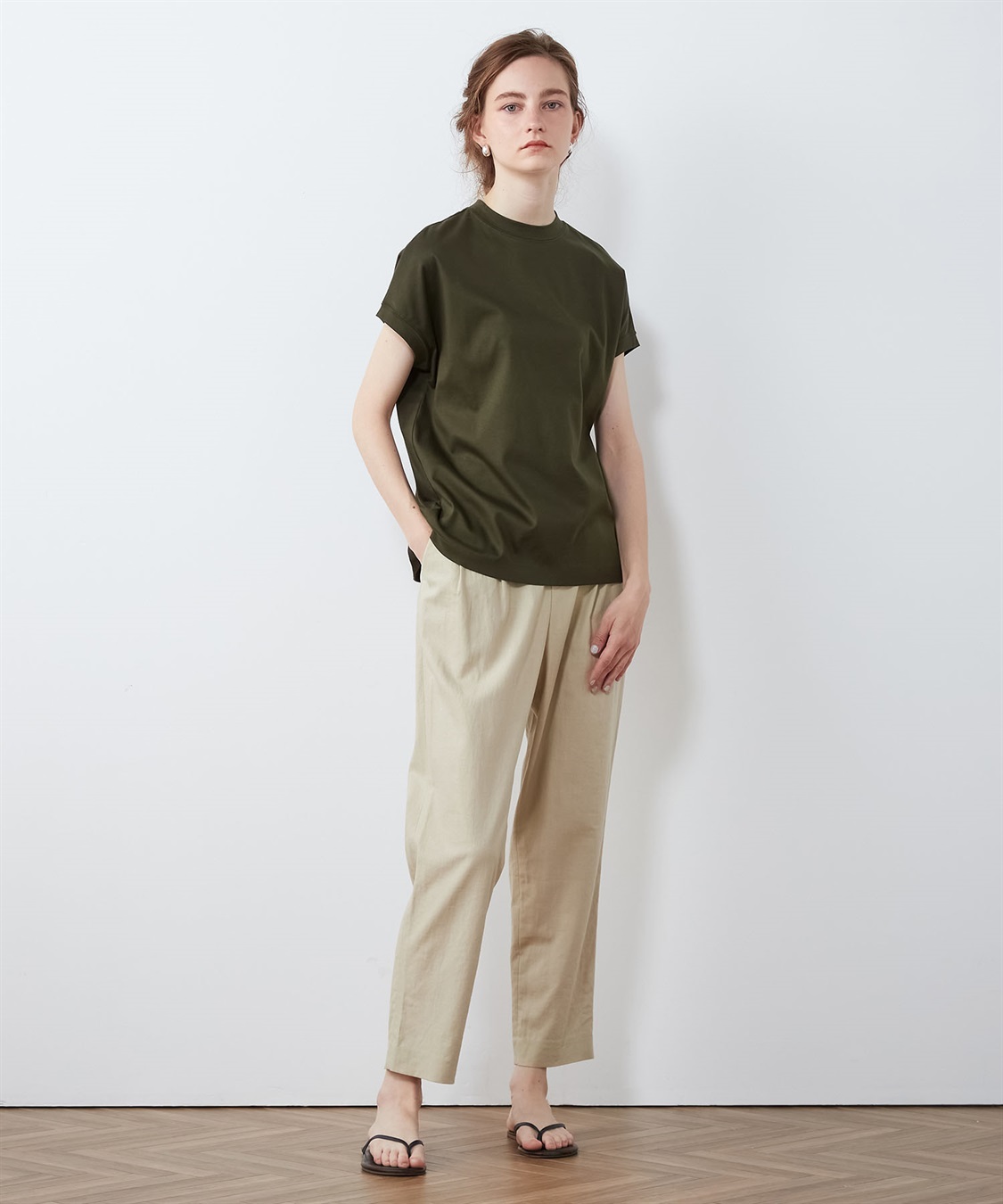 LE SOUK HOLIDAY モックネックTシャツ_sub_13