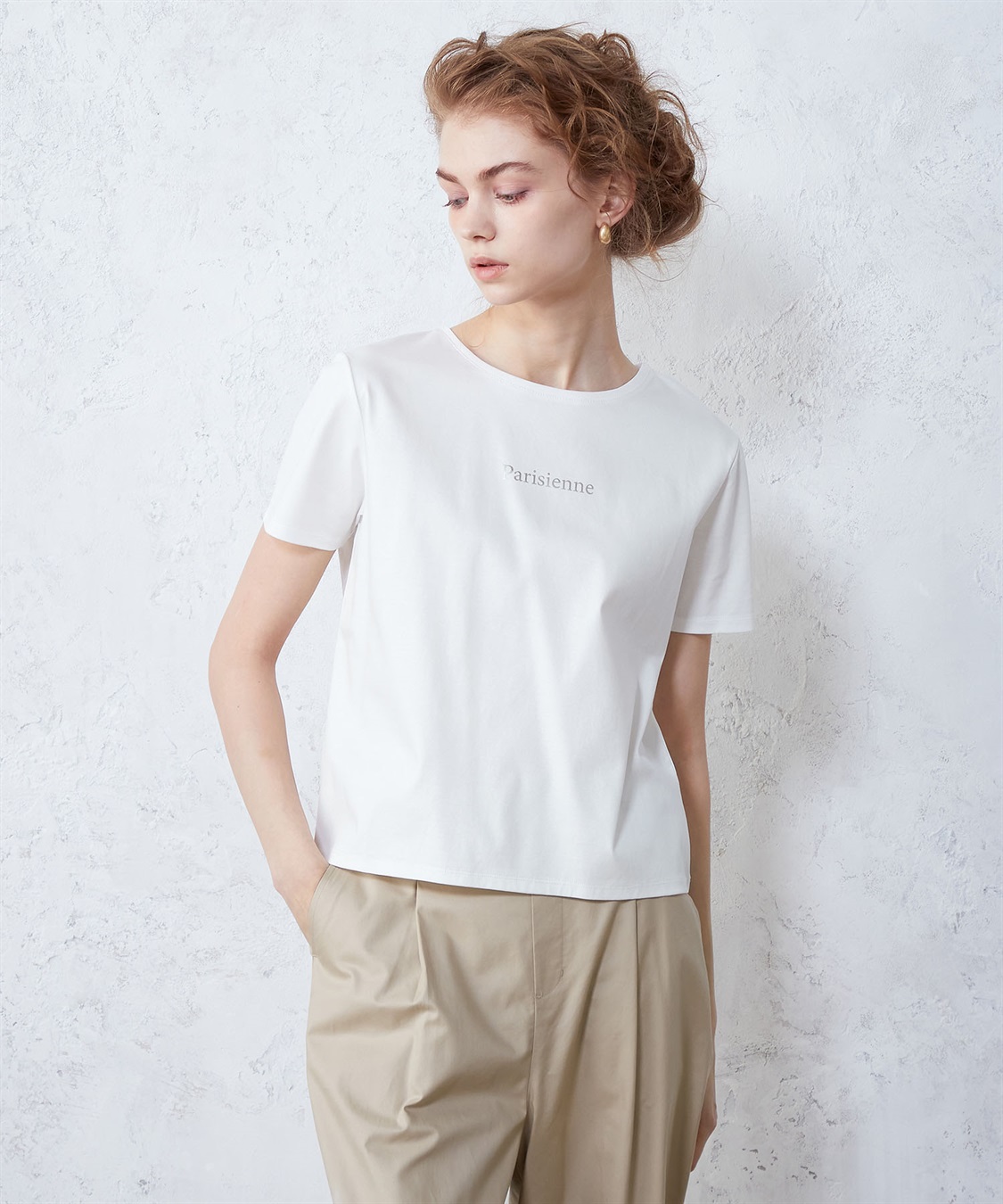 LE SOUK HOLIDAY ロゴTシャツ_sub_2