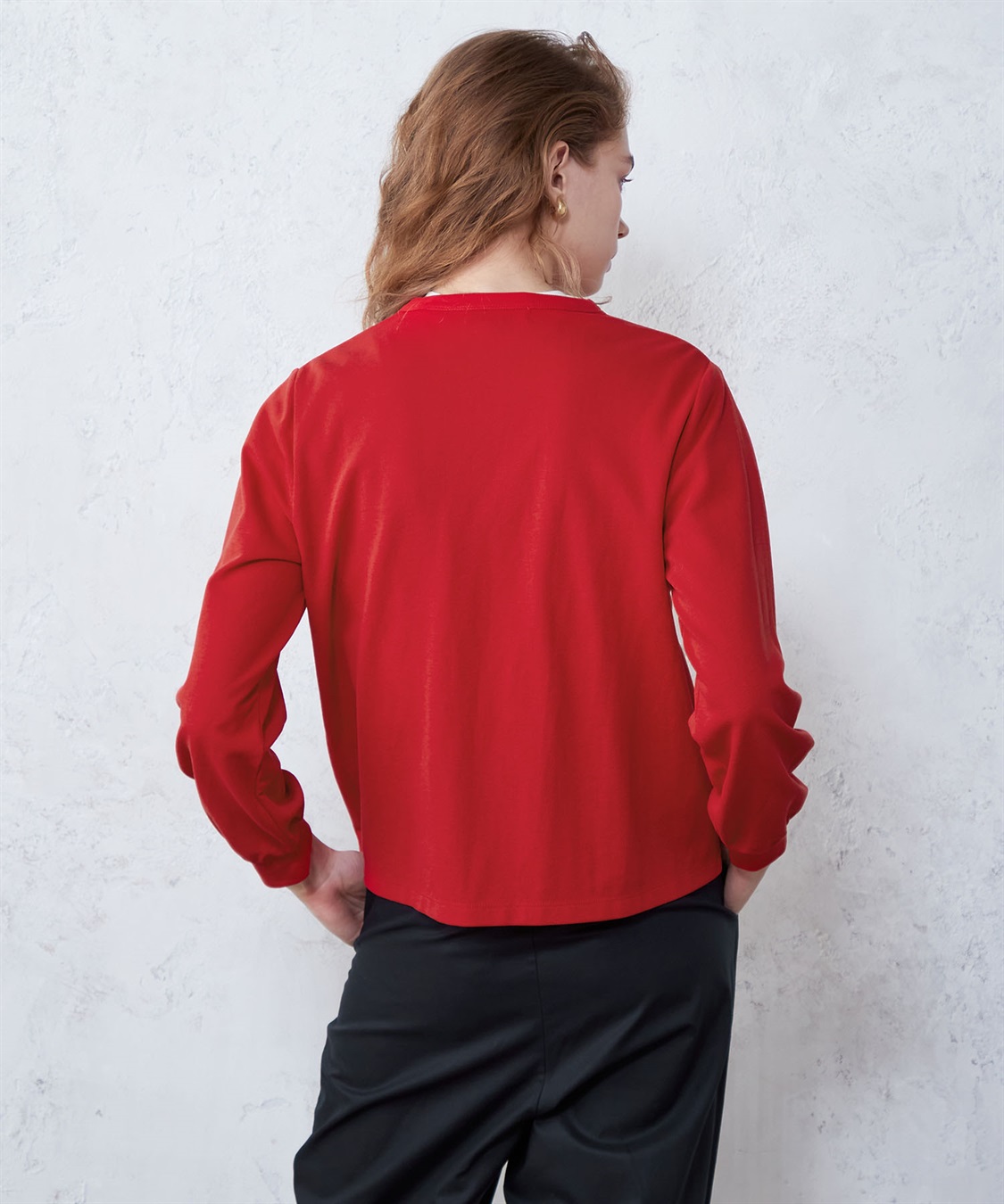 LE SOUK HOLIDAY 鹿の子スナップボタンカーディガン_sub_6