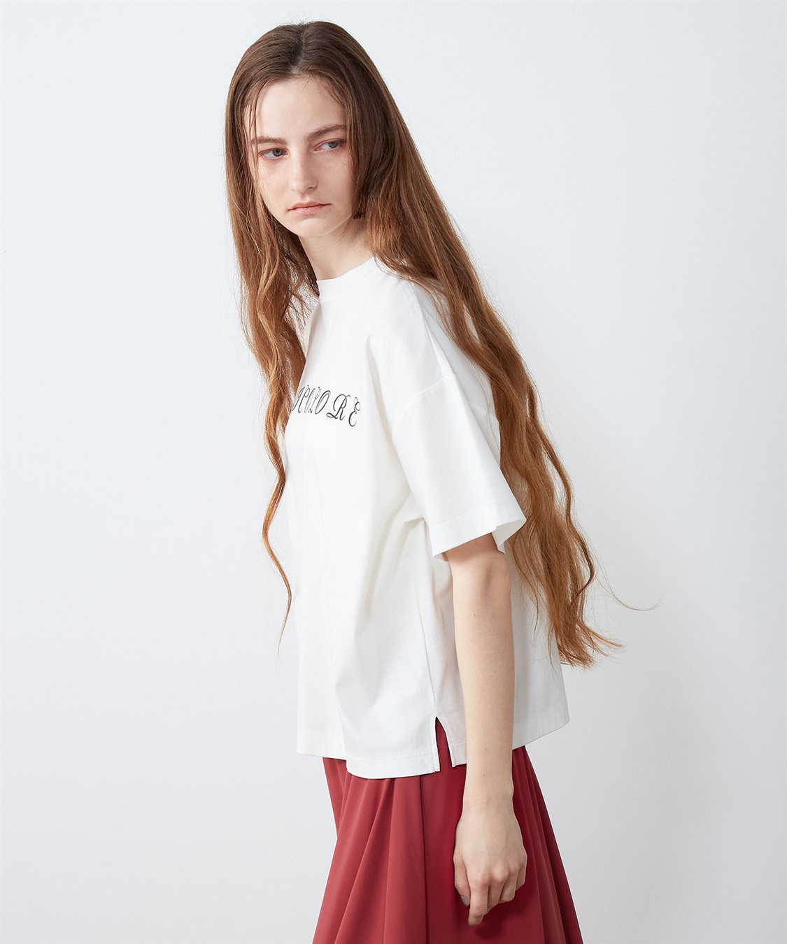 LE SOUK HOLIDAY カレッジプリントＴシャツ_sub_2