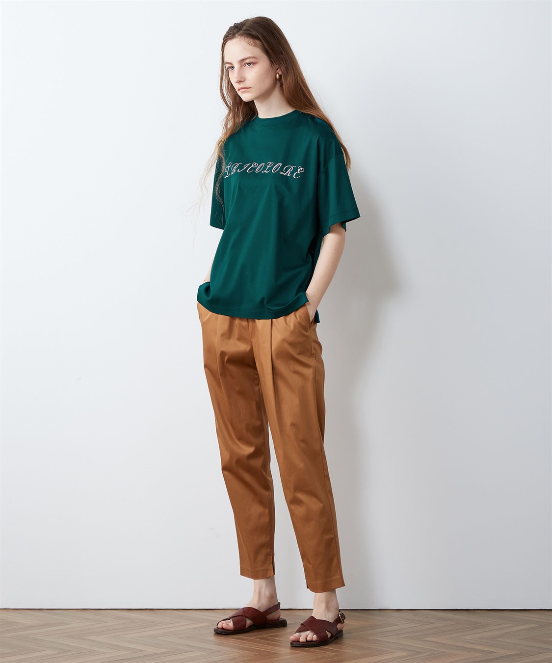 LE SOUK HOLIDAY カレッジプリントＴシャツ_sub_9