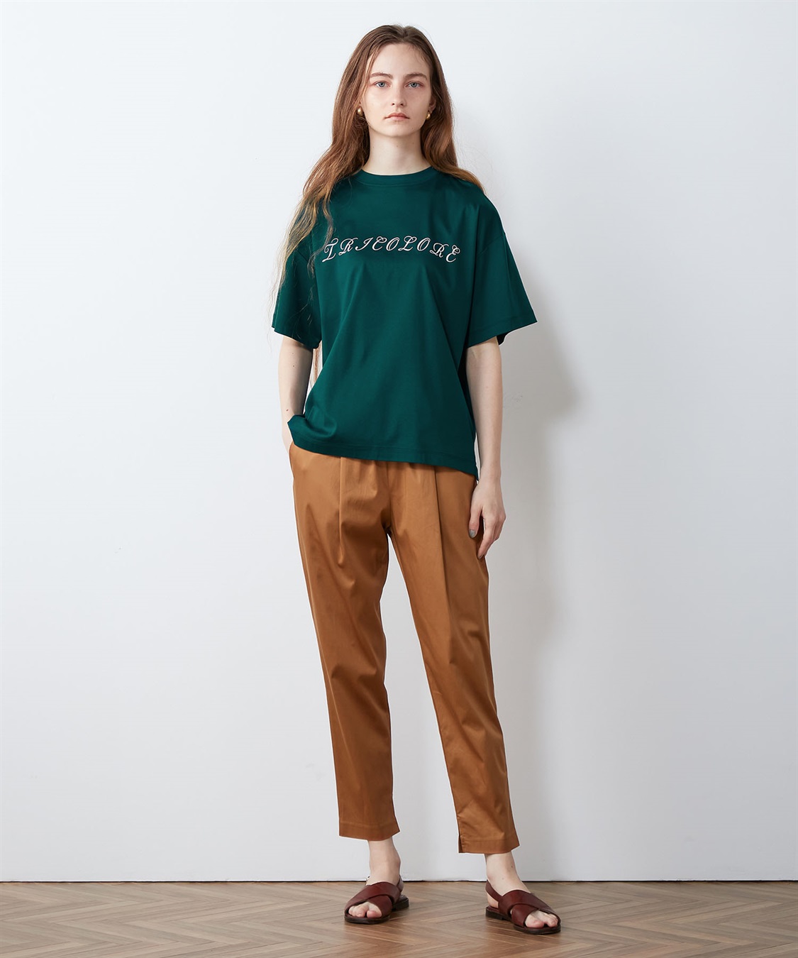 LE SOUK HOLIDAY カレッジプリントＴシャツ_sub_10