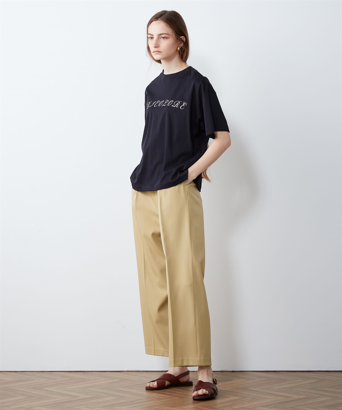 LE SOUK HOLIDAY カレッジプリントＴシャツ_sub_12