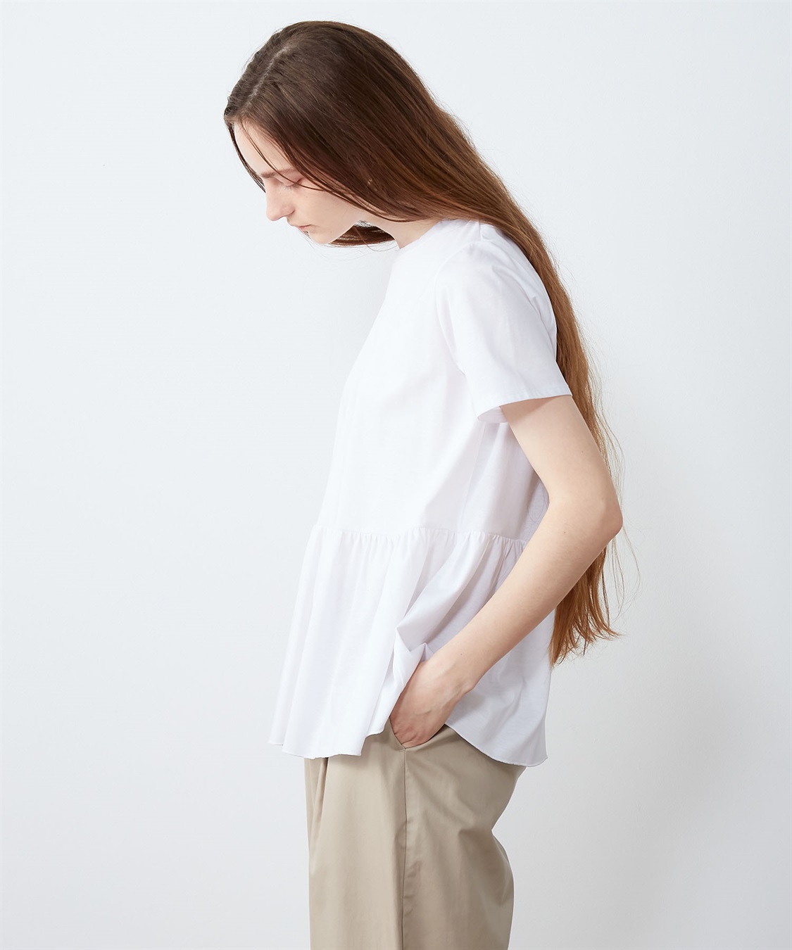 ペプラムプルオーバー LE SOUK HOLIDAY｜クロスプラス公式通販サイト