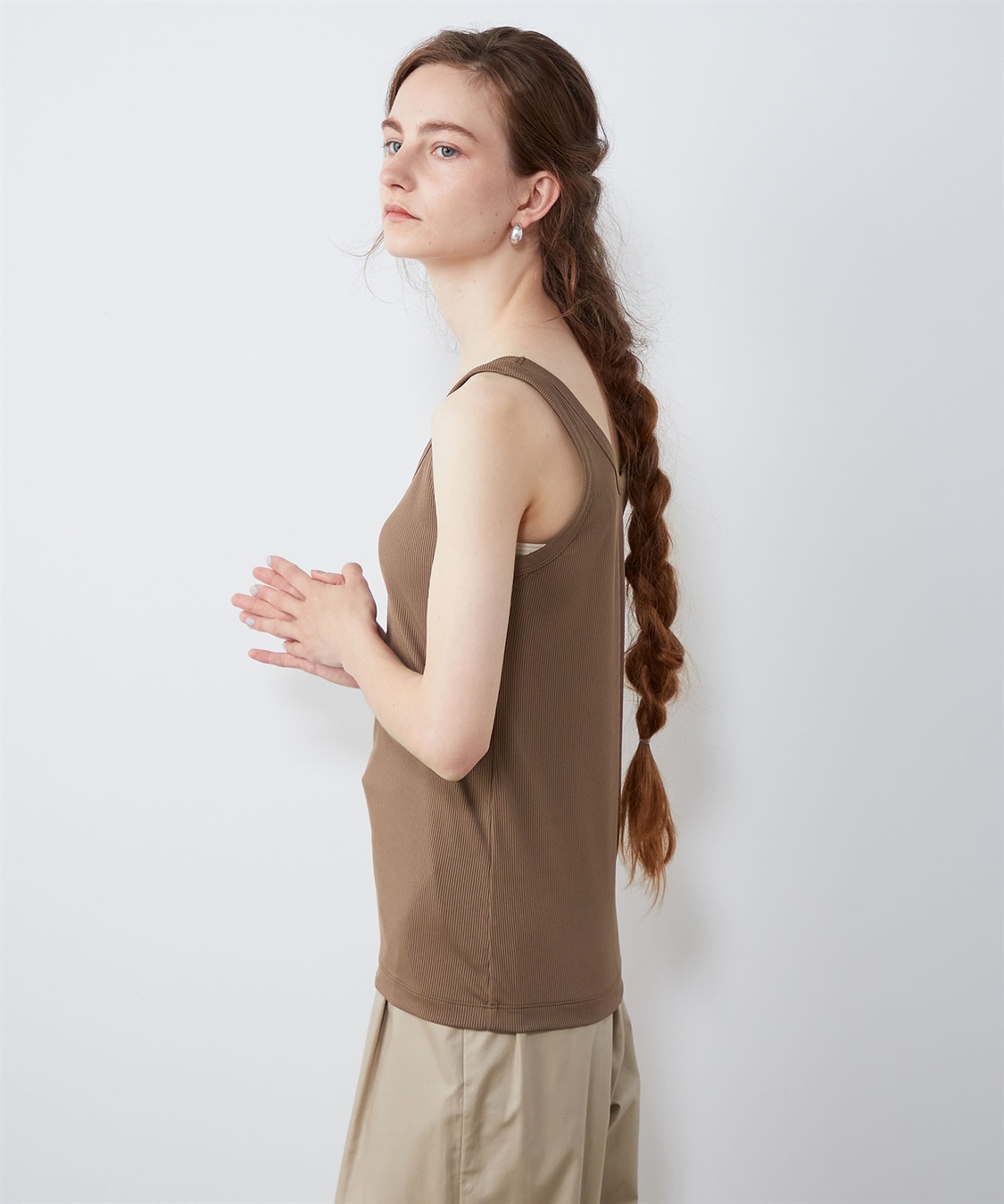 LE SOUK HOLIDAY テレコタンクトップ_sub_1