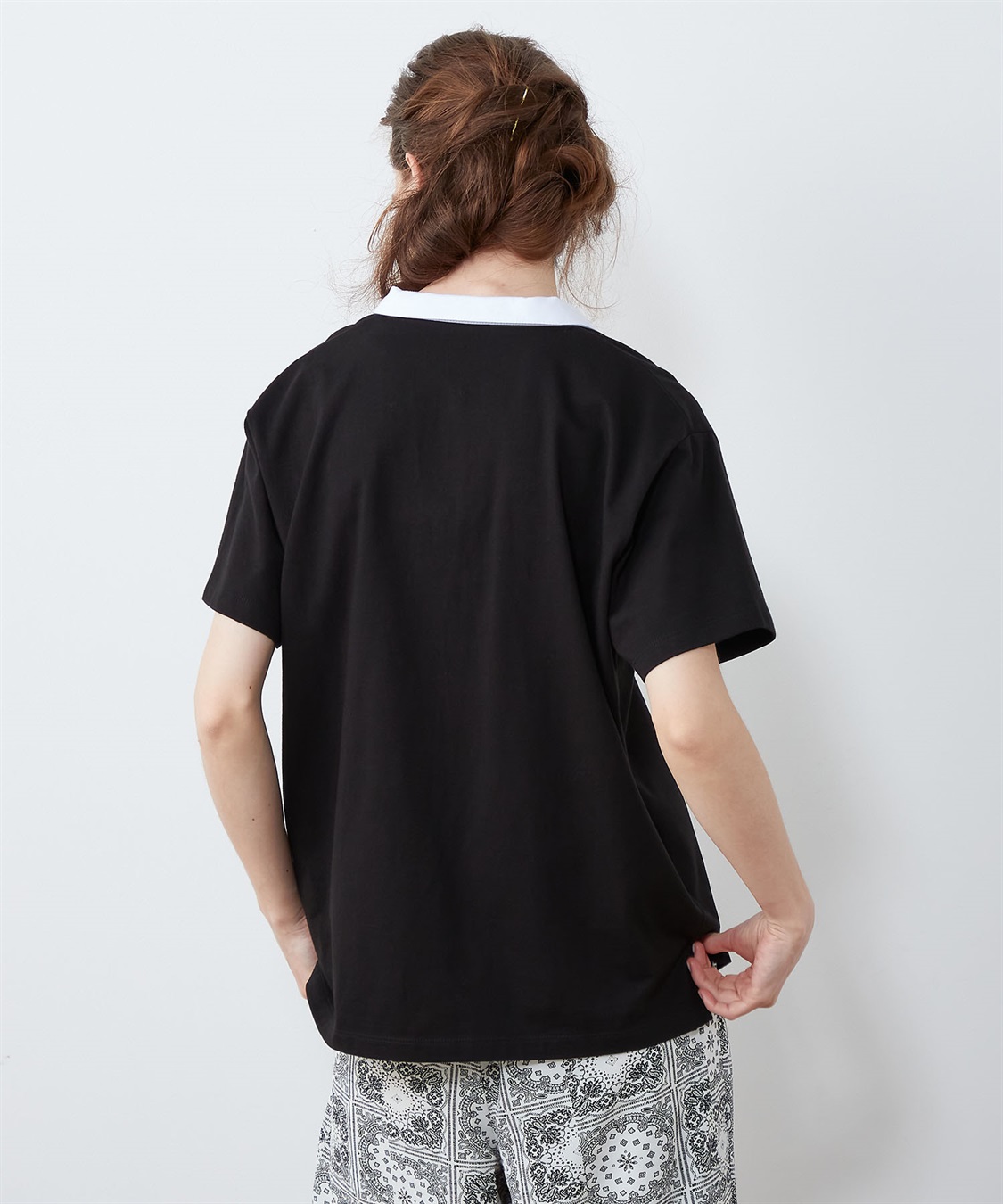 LE SOUK HOLIDAY スキッパーポロシャツ_sub_3