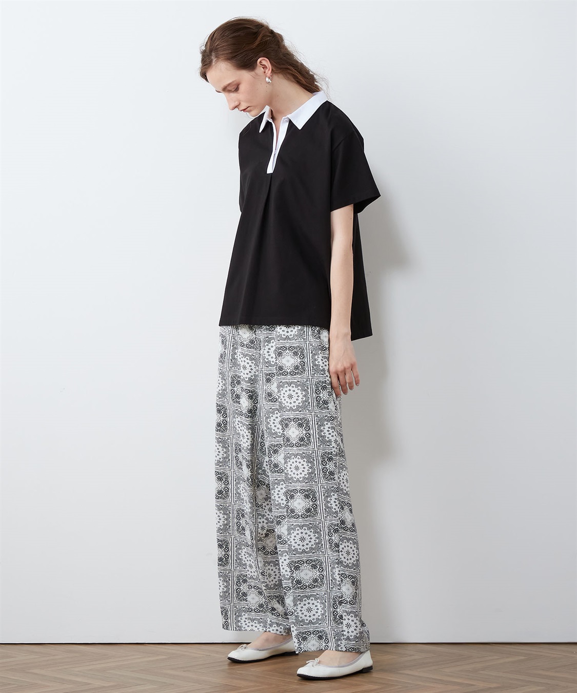 LE SOUK HOLIDAY スキッパーポロシャツ_sub_8