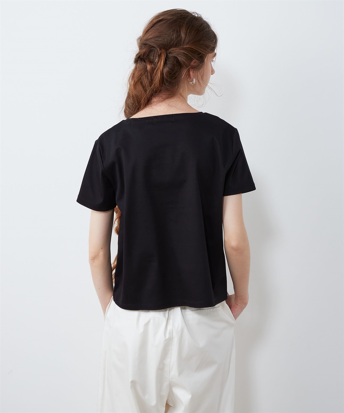 LE SOUK HOLIDAY パール使いTシャツ_sub_4