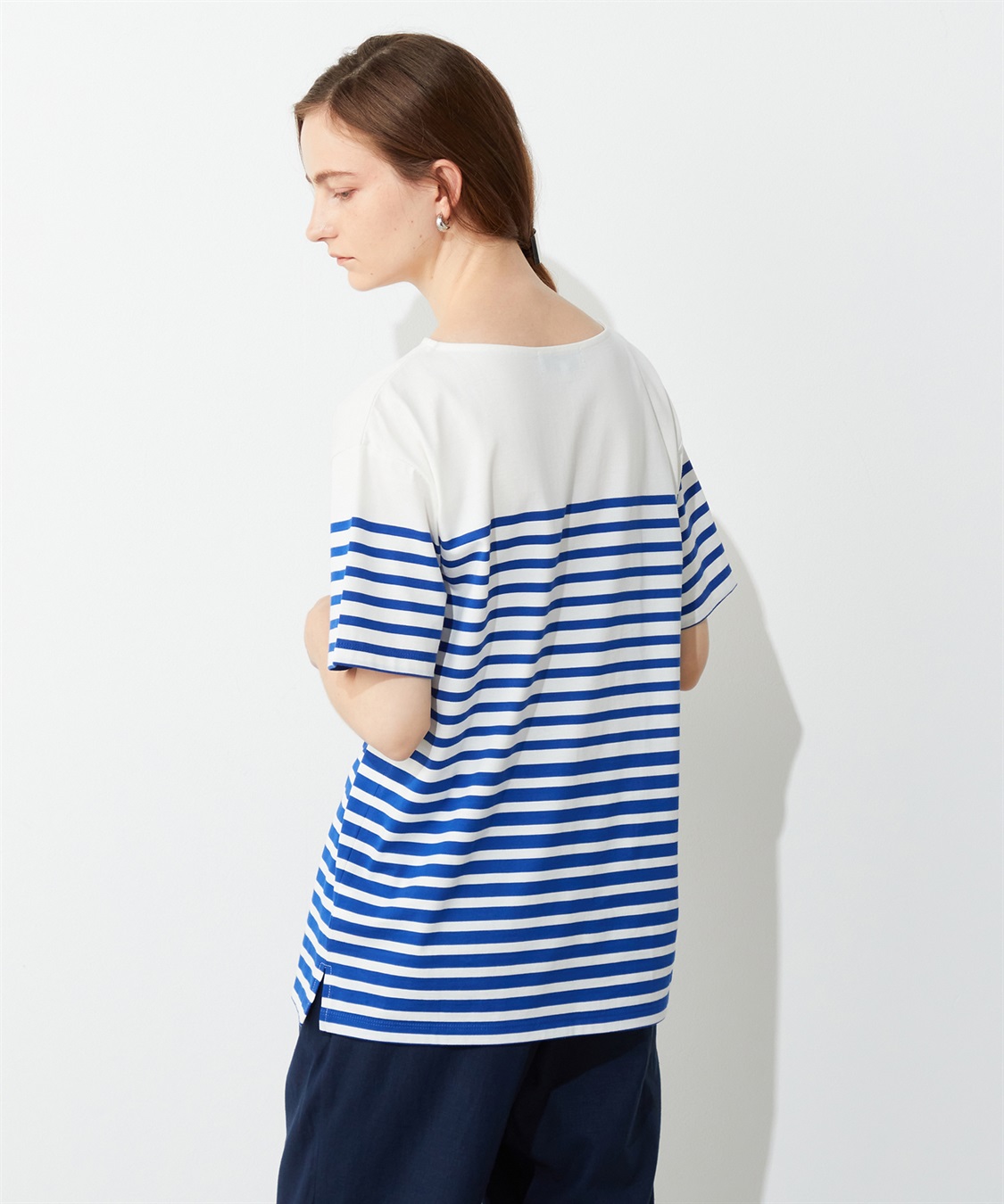 パネルボーダーTシャツ LE SOUK HOLIDAY｜クロスプラス公式通販