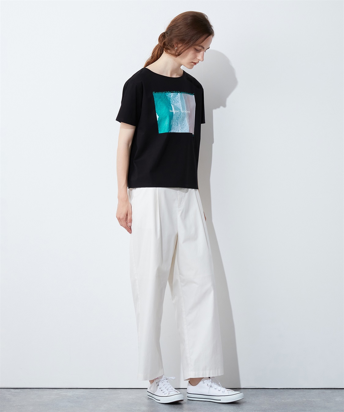 LE SOUK HOLIDAY フォトプリントTシャツ_sub_7