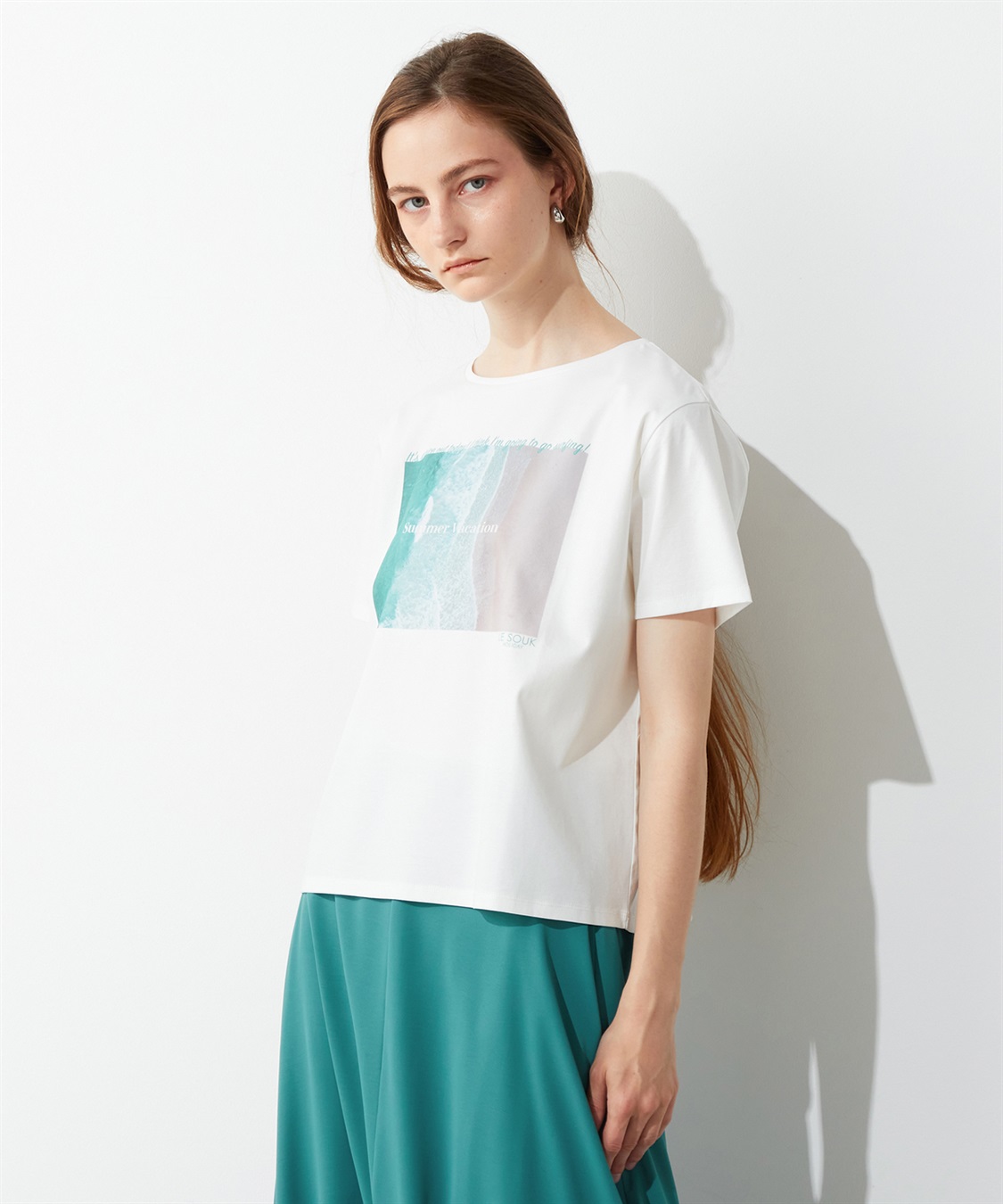 LE SOUK HOLIDAY フォトプリントTシャツ_sub_8