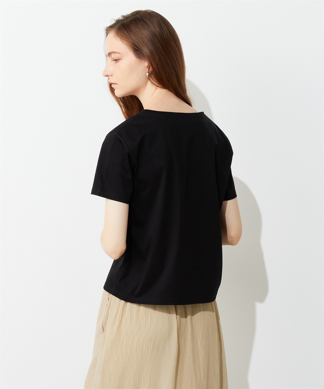 LE SOUK HOLIDAY ラインストーンロゴTシャツ_sub_4