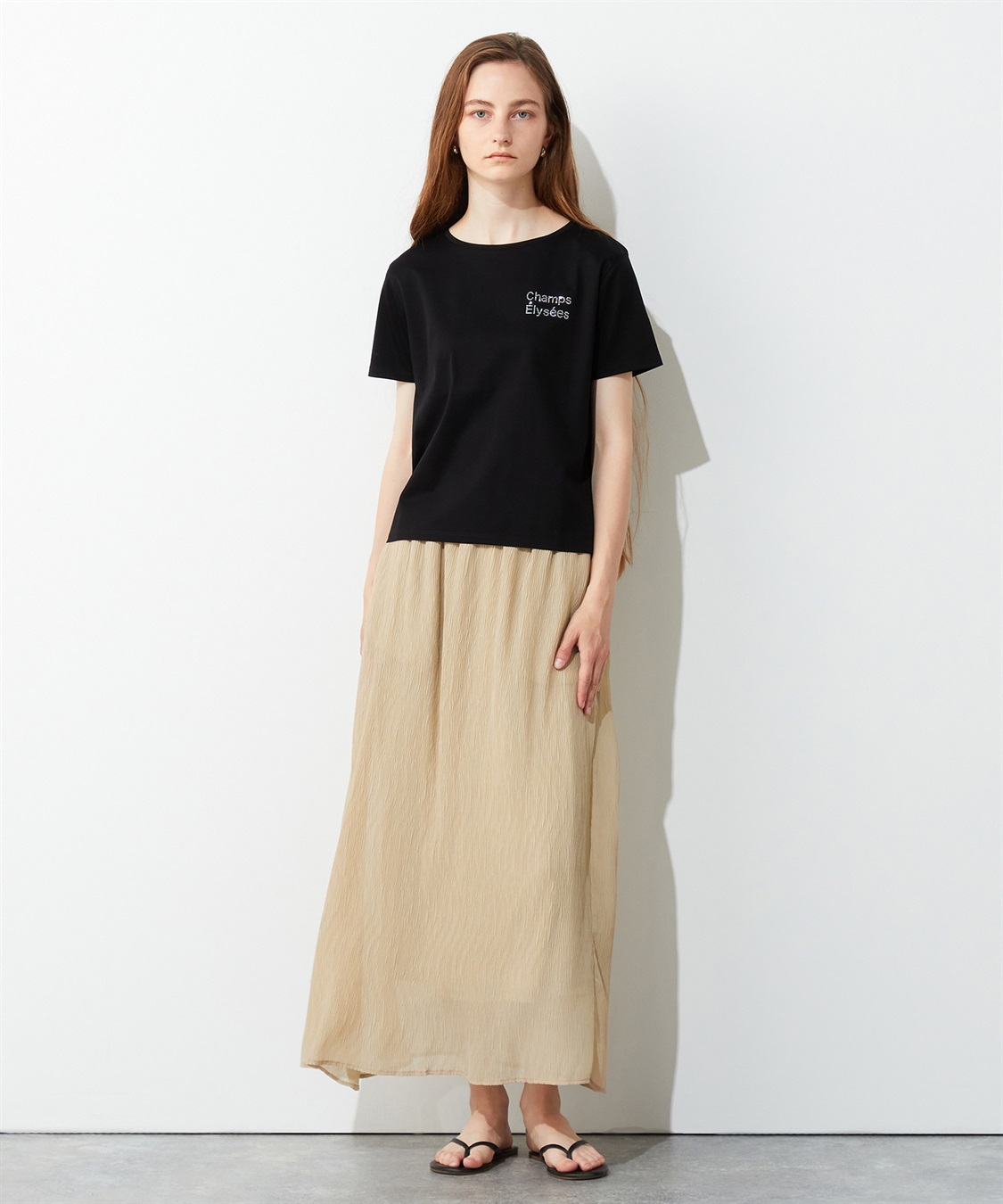 LE SOUK HOLIDAY ラインストーンロゴTシャツ_sub_6