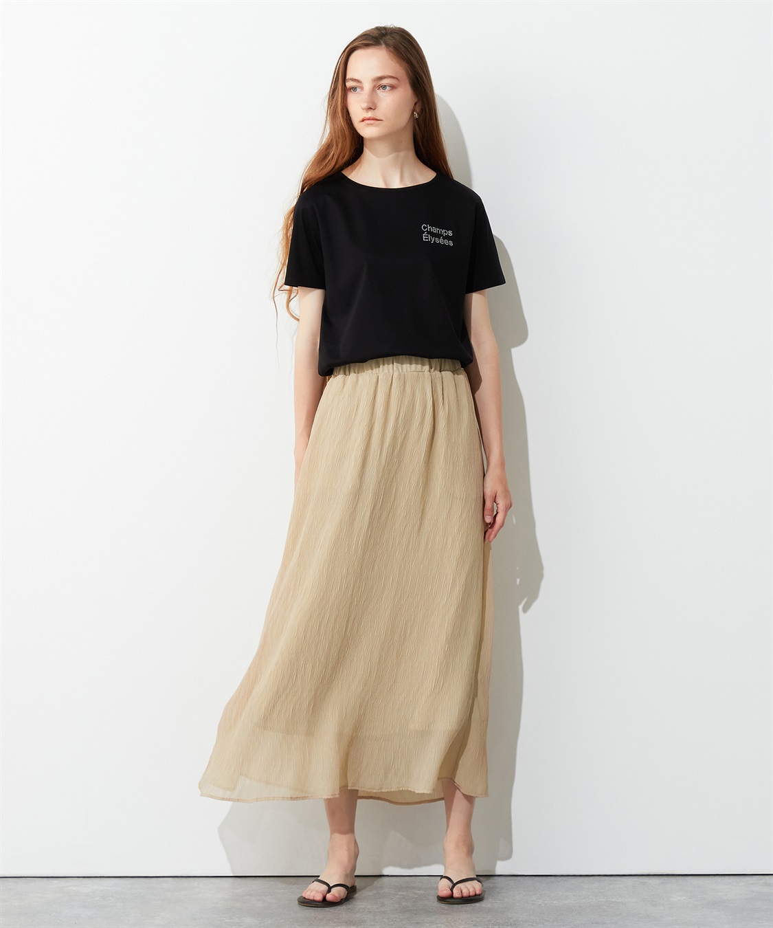 LE SOUK HOLIDAY ラインストーンロゴTシャツ_sub_9