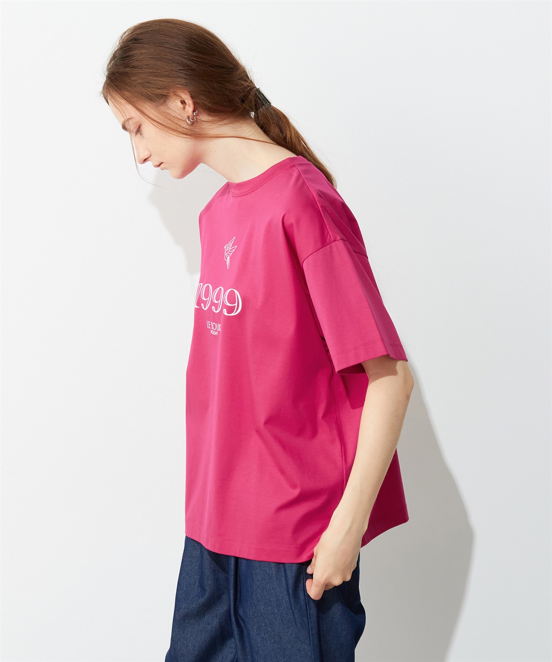 LE SOUK HOLIDAY ロゴTシャツ_sub_1