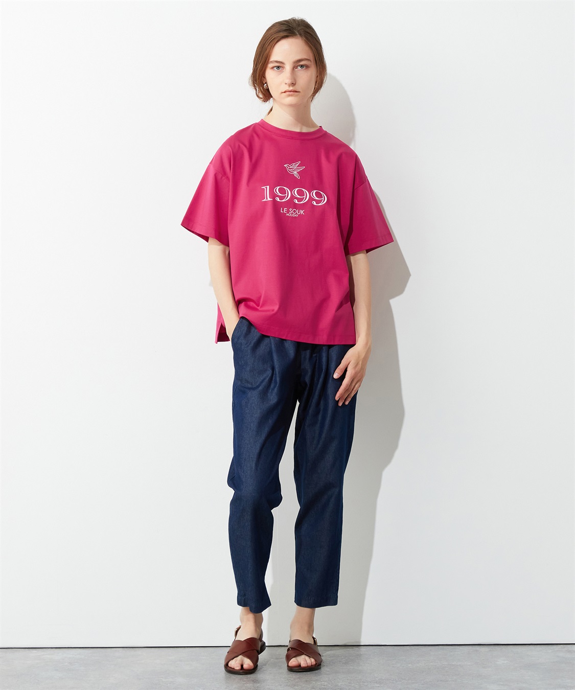 LE SOUK HOLIDAY ロゴTシャツ_sub_7