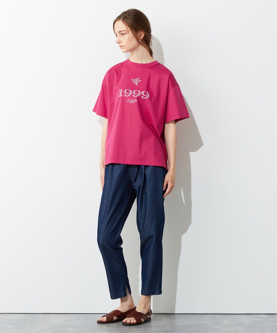 LE SOUK HOLIDAY ロゴTシャツ_sub_8