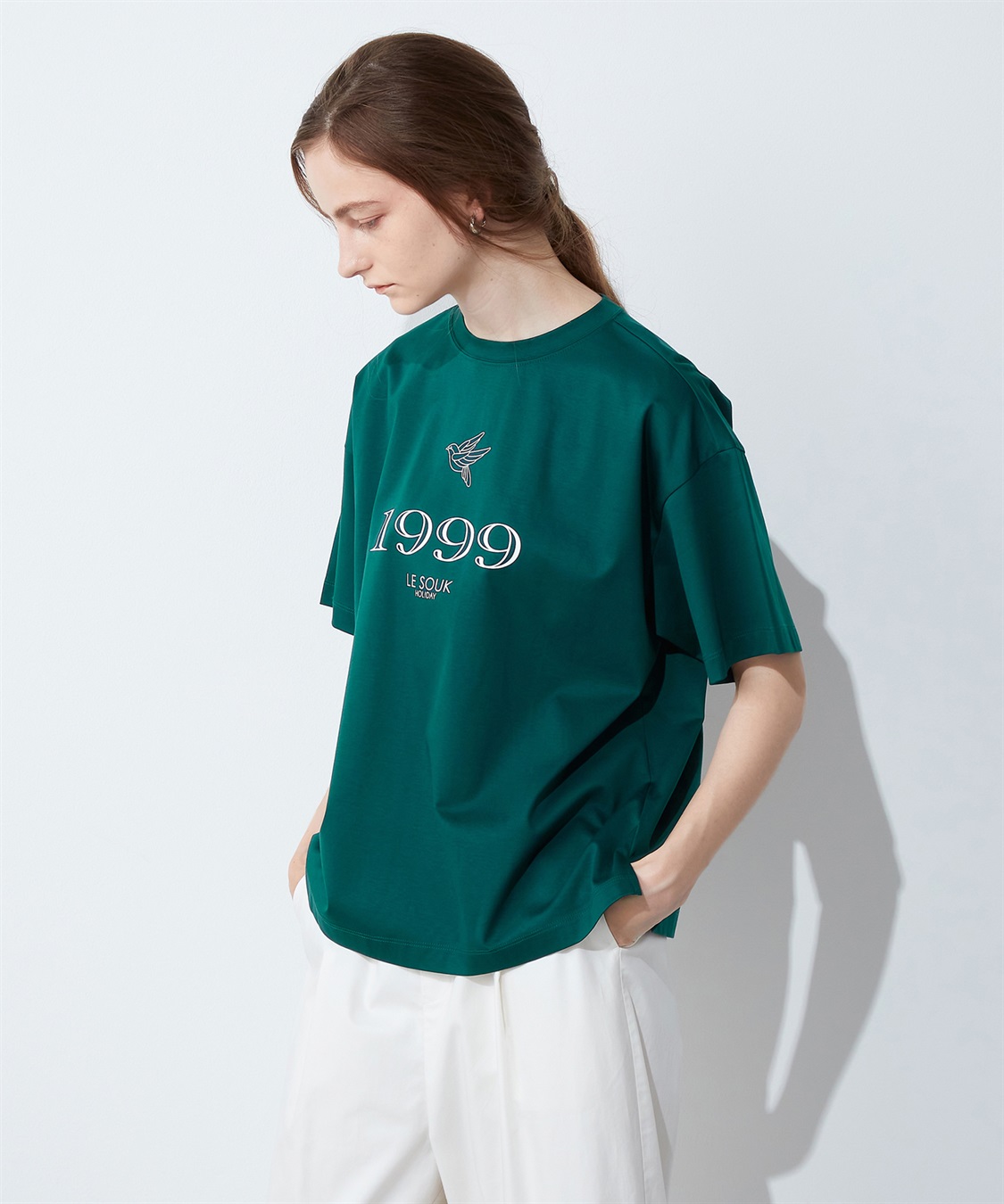 LE SOUK HOLIDAY ロゴTシャツ_sub_9