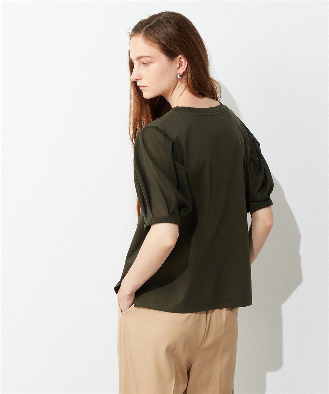 LE SOUK HOLIDAY チュールスリーブプルオーバー_sub_3