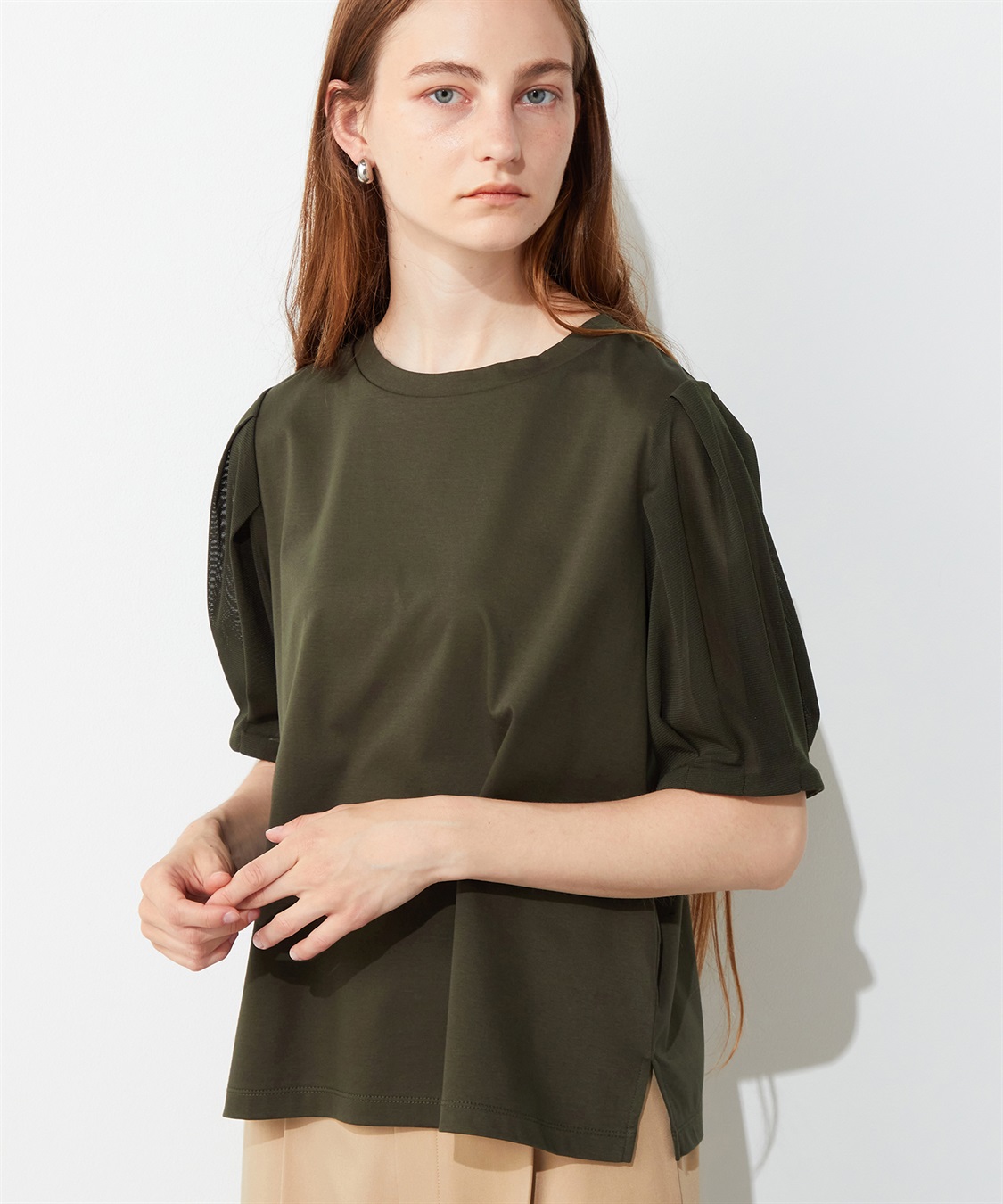 LE SOUK HOLIDAY チュールスリーブプルオーバー_sub_5