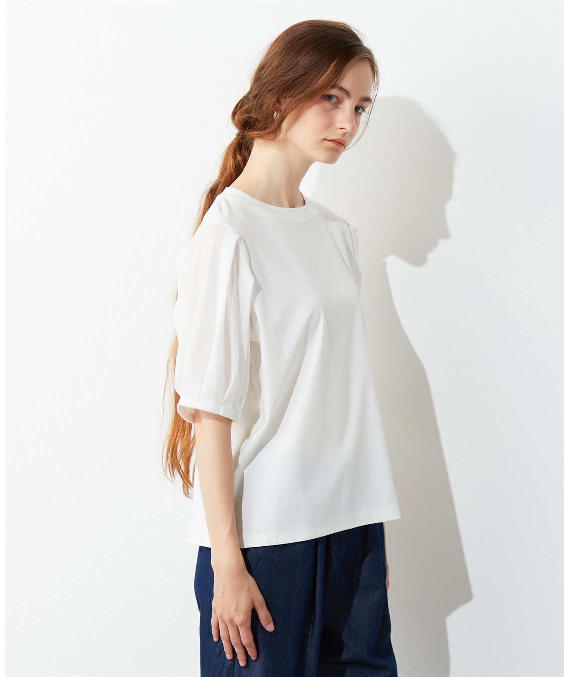 LE SOUK HOLIDAY チュールスリーブプルオーバー_sub_8