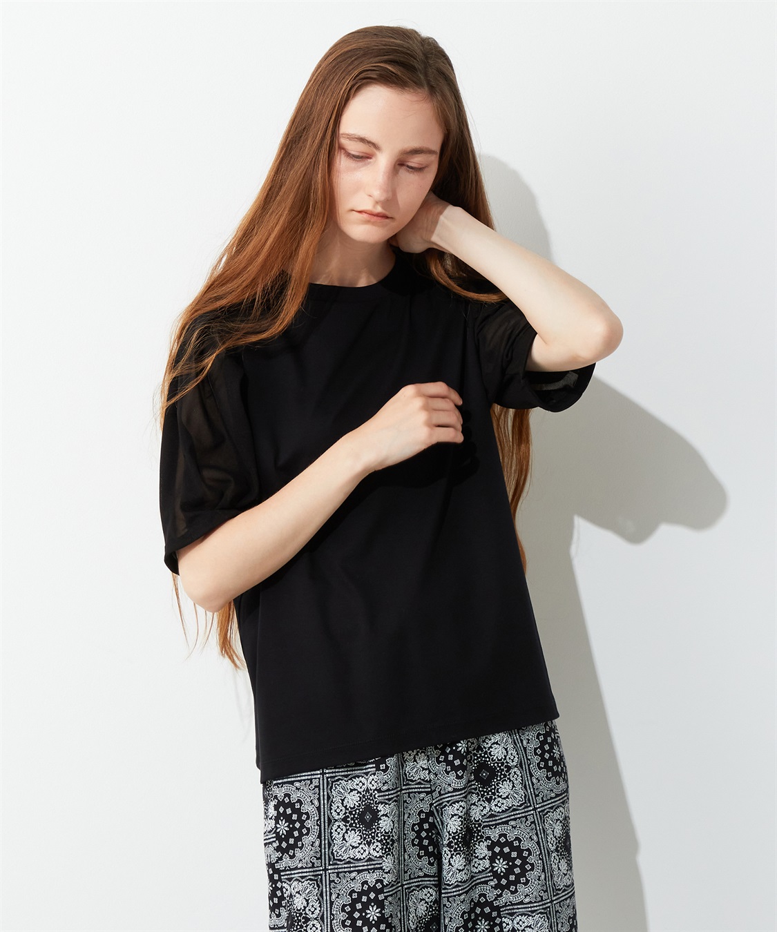 LE SOUK HOLIDAY チュールスリーブプルオーバー_sub_11