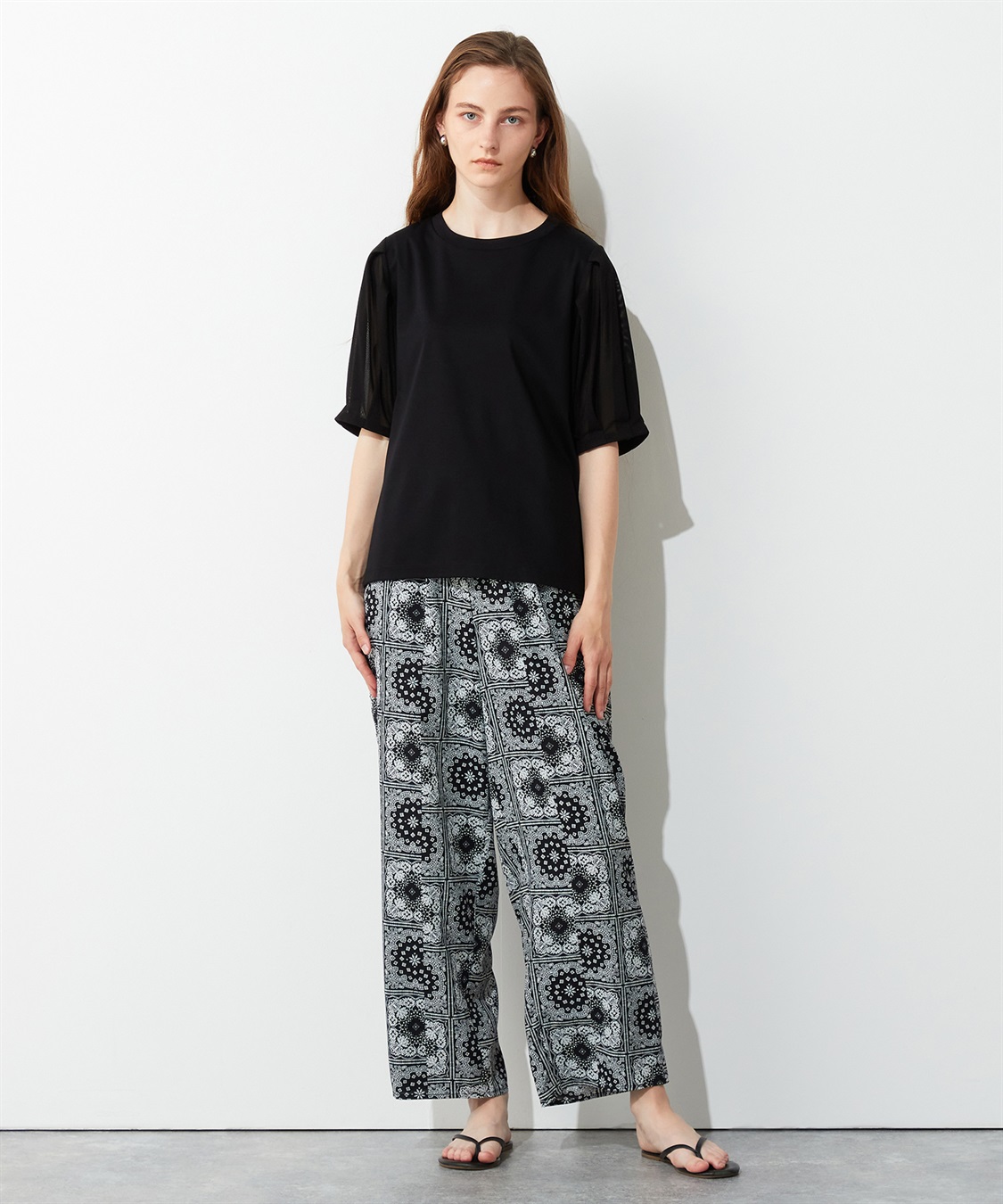 LE SOUK HOLIDAY チュールスリーブプルオーバー_sub_12