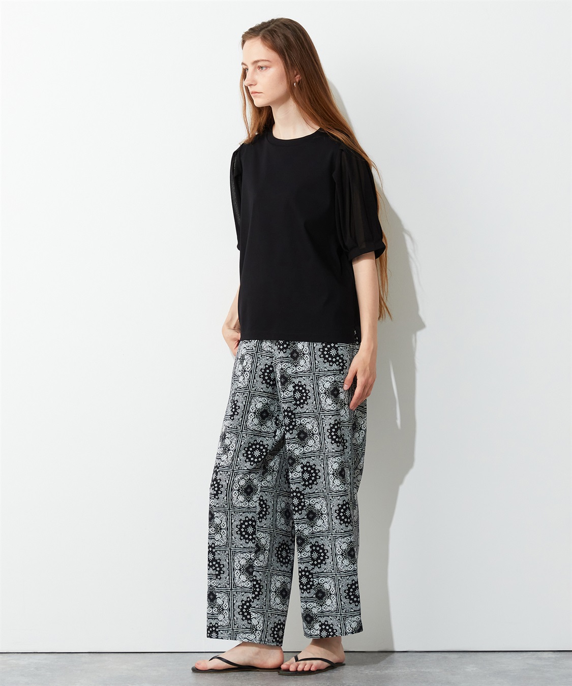 LE SOUK HOLIDAY チュールスリーブプルオーバー_sub_13