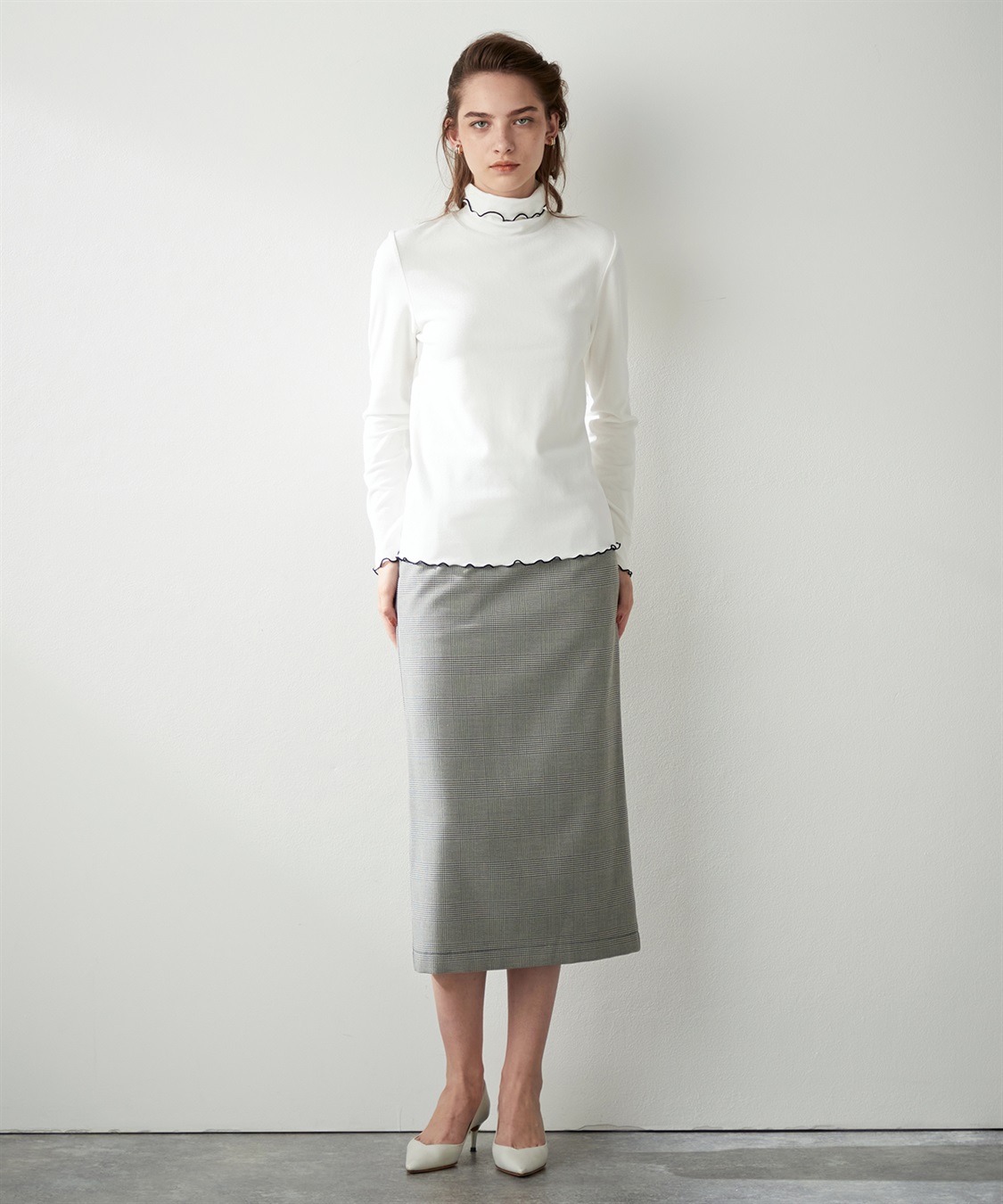 LE SOUK HOLIDAY バイカラーメロウハイネックプルオーバー_sub_15