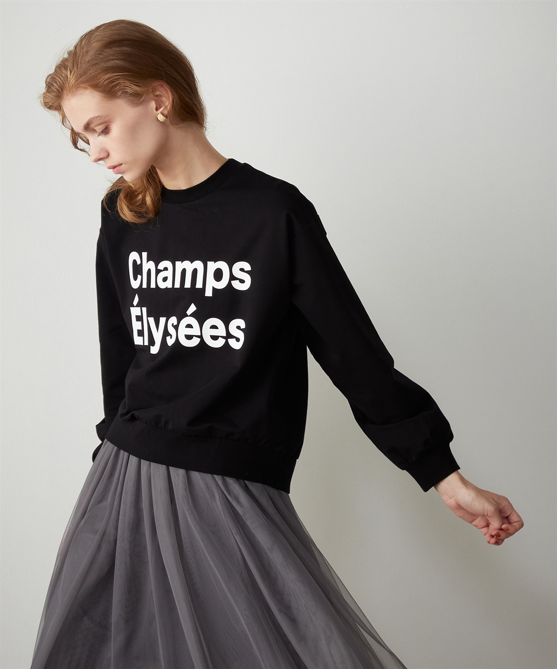 LE SOUK HOLIDAY ロゴプリントプルオーバー_sub_1