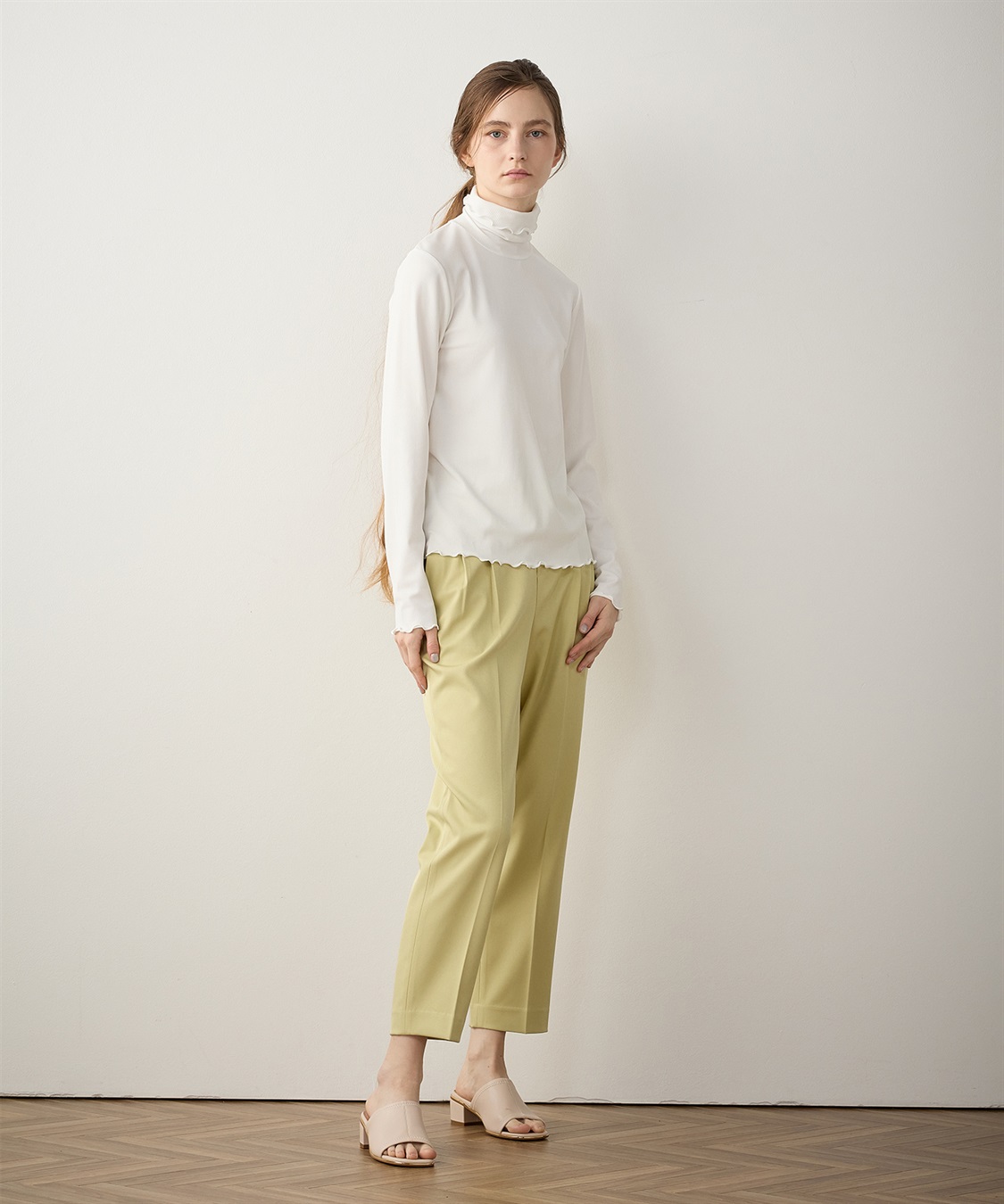 LE SOUK HOLIDAY メローテレコハイネックプルオーバー_sub_11