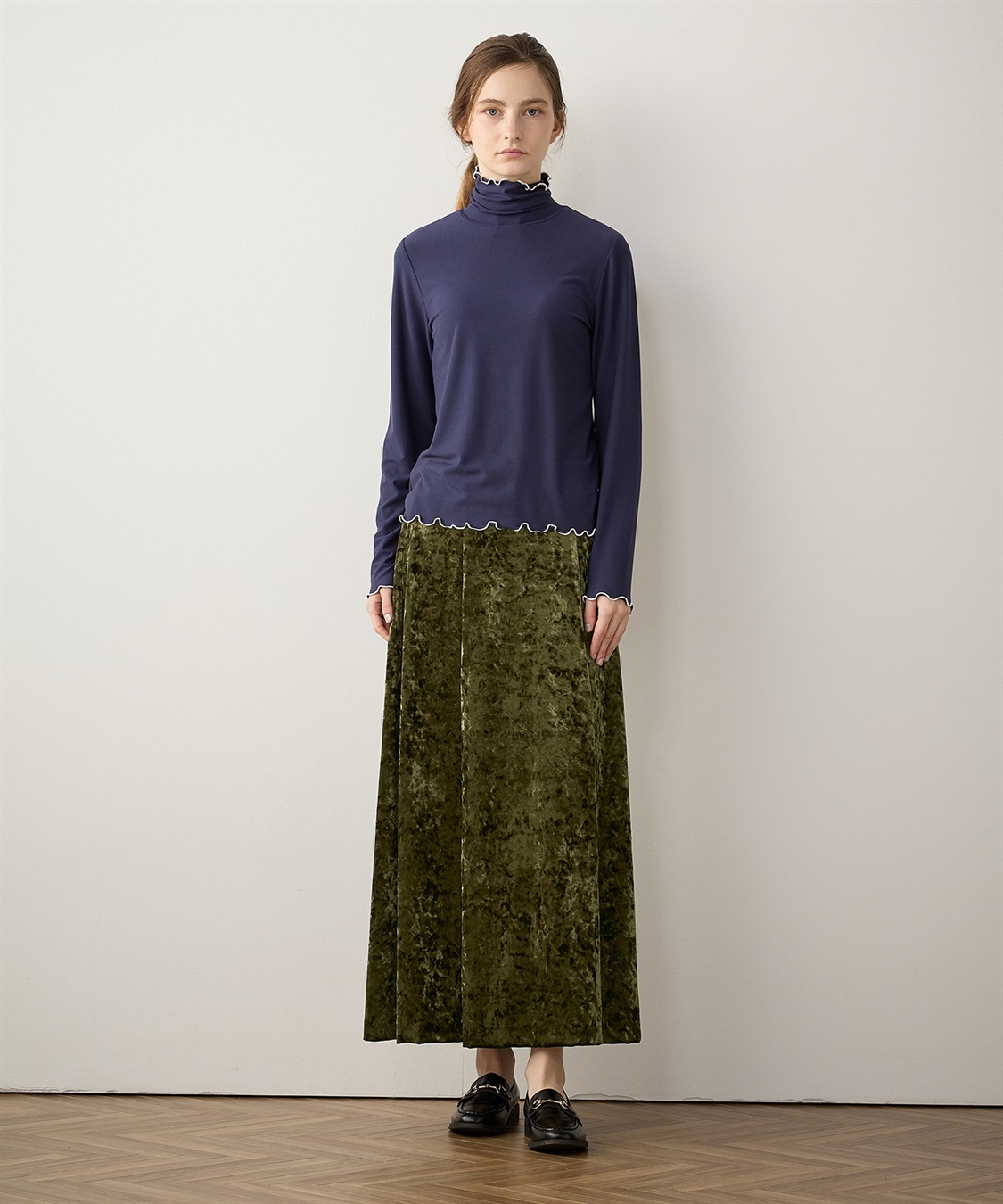 LE SOUK HOLIDAY メローテレコハイネックプルオーバー_sub_13