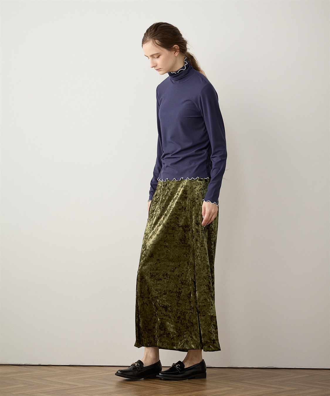 LE SOUK HOLIDAY メローテレコハイネックプルオーバー_sub_14