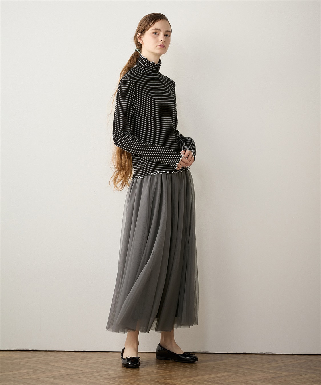 LE SOUK HOLIDAY メローテレコハイネックプルオーバー_sub_16