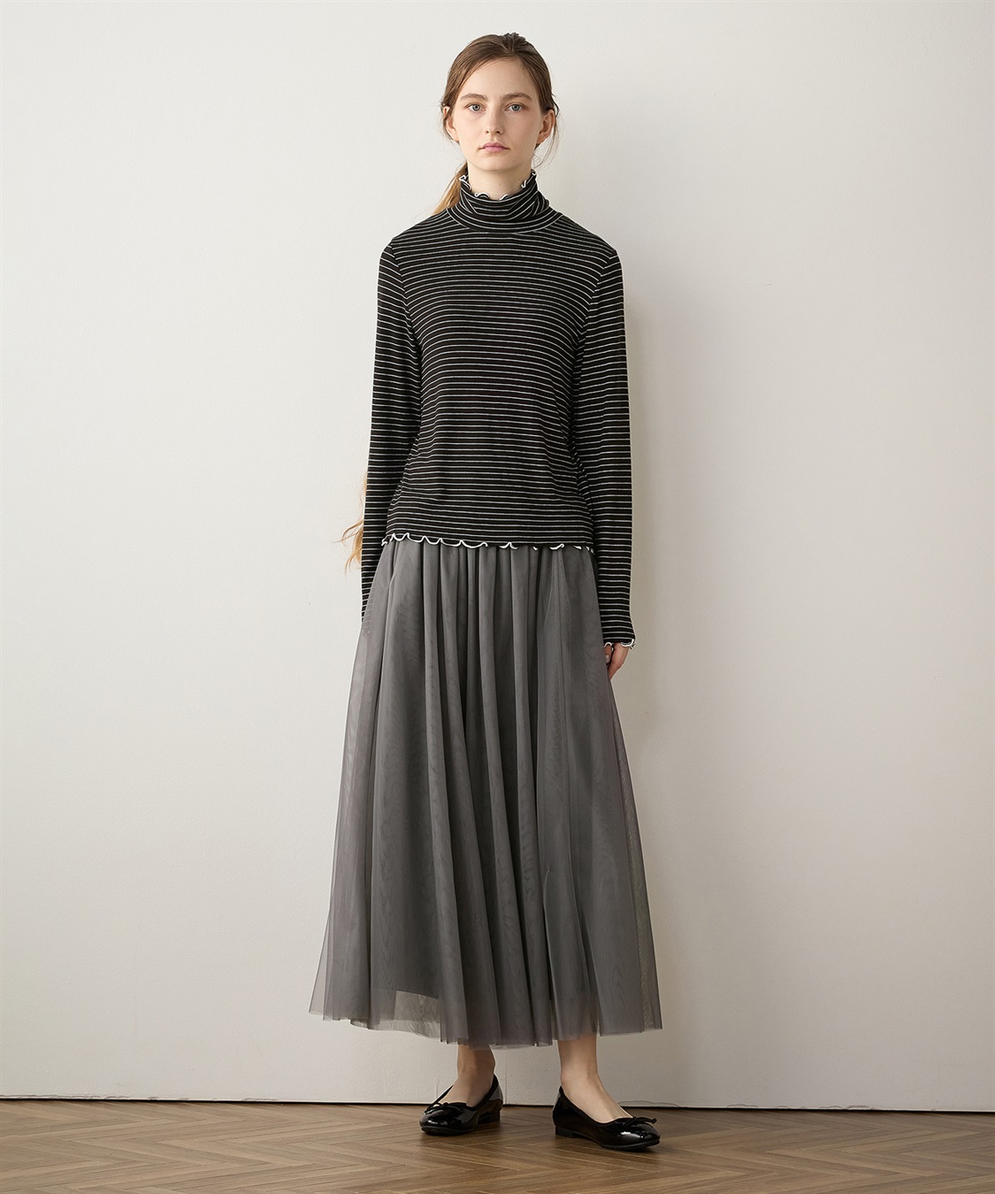 LE SOUK HOLIDAY メローテレコハイネックプルオーバー_sub_17